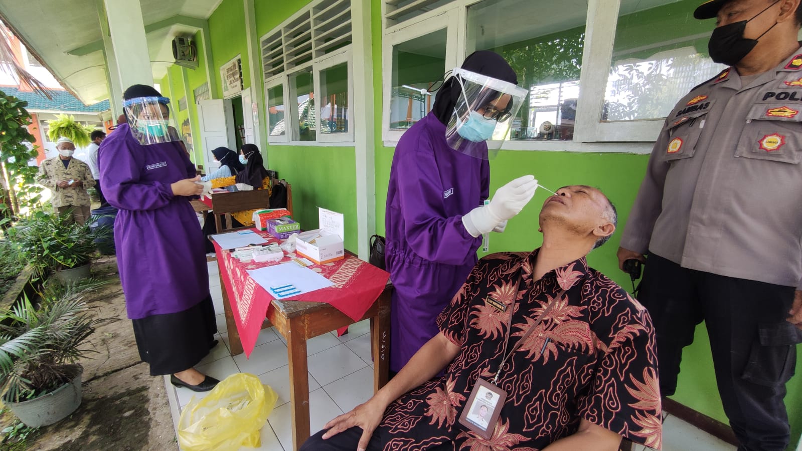 Berita Swab SMPN 9 Purwokerto